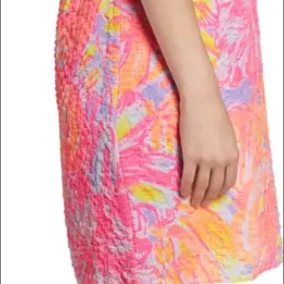 Lilly Pulitzer One Shoulder Emmeline Dress Sun Splashed XS - Picture 3 of 6